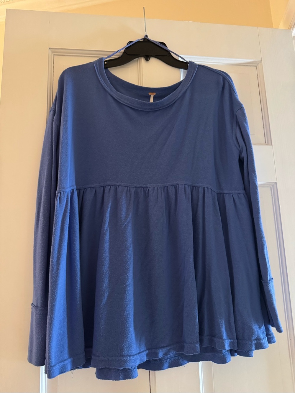 Free people Long-Sleeve Peplum Top